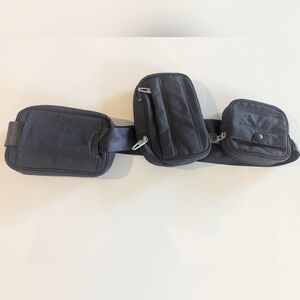 Gymshark Premium Lifestyle Belt Sling Bag Waist Pouch Fanny Pack Unisex Grey